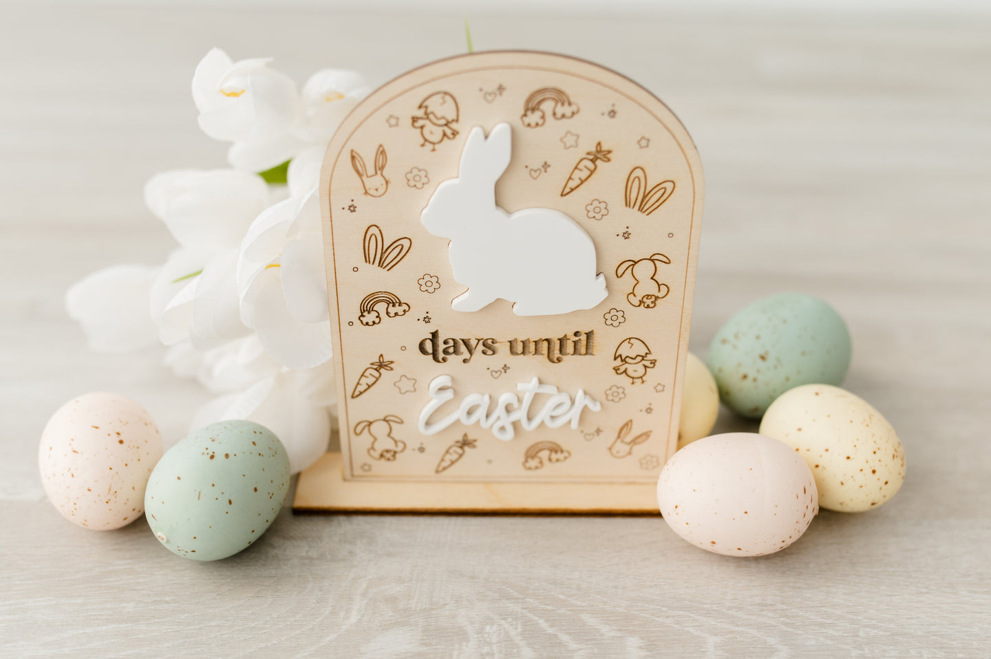 Countdown to Easter Dry Erase Sign